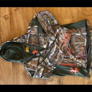 Under Amour Camo Mossy Oak Scent Lock Mens Hoodie